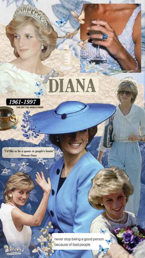 Princess Diana 🩵 Diana Wallpaper, Royal Core, Relatable Post Funny, Diana Spencer, Princesa Diana, Lady Diana, Queen Of Hearts, Couple Aesthetic, British Royal Family