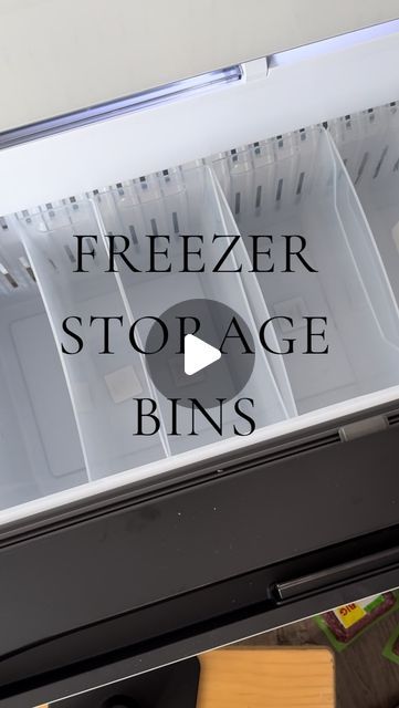 235K views · 2.9K likes | Kelsey & Lauren /// Amazon, Target & Walmart Deals on Instagram: "No more digging through my freezer to find what I need! These fit my bottom freezer perfectly, such a game changer. It’s so much easier to see what you have when they are organized by categories. I do have an outside freezer that holds our ice cream, other meats and stuff.  . 🔗 These bins are just $5-$7 at Target. They were double the price on Amazon. Comment BINS and I’ll DM you the link to shop.  . . #freezerorganization #kitchenorganization #storagebins #organization #organizedlife #organizedmom #organizeyourlife #targetfinds #targetorganization #targetdeals #targetlove #targetkitchen" Organisation, Organizing Freezer Chest, Freezer Organization Upright, Deep Freezer Organization, Freezer Storage Bins, Freezer Storage Organization, Chest Freezer Organization, Target Organization, Target Storage