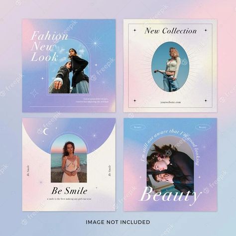 Ig Design Post, Fashion Instagram Post Design, Colorful Instagram Post, Insta Graphic Design, Design Inspo Layout, Gradient Web Design, Instagram Quote Design, Graphic Design Instagram Posts, Instagram Feeds Design