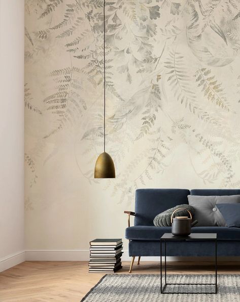Herbarium Mural Wallpaper – Forest Homes Fresco, Affordable Wallpaper, Wallpaper For Wall, Normal Wallpaper, Custom Murals, Boho Stil, Wallpaper Living Room, High Quality Wallpapers, Room Wallpaper