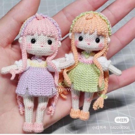 Amigurumi Sweet Doll Free Crochet Pattern Crochet Parrot, Doll Patterns Free, Crochet Doll Dress, Baby Doll Pattern, Crochet Dolls Free Patterns, Easy Crochet Baby, Crochet Fashion Patterns, Crochet Doll Clothes, Diy Crochet Projects