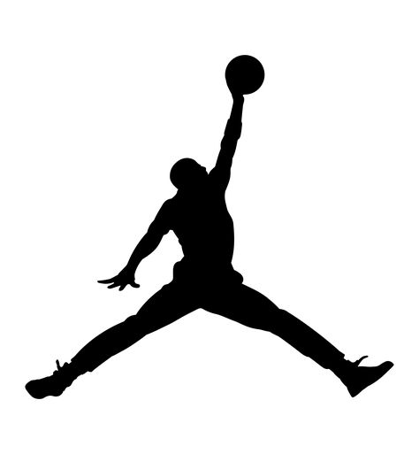 Logo Jordan, Vinyl Paintings, Jordan Logo Wallpaper, Stencil Graffiti, Logo Silhouette, Logo Quiz, Jordan Logo, Image Svg, Jumpman Logo