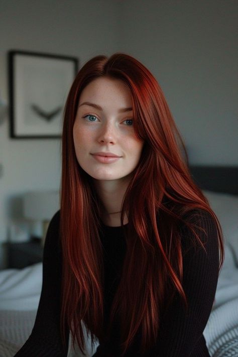 Red Hair On Brown Skin, Best Red Hair Dye, Red Hair Looks, Dark Red Hair Color, Red Hair Inspiration, Dyed Red Hair, Dark Red Hair, Gorgeous Redhead, Girls With Red Hair