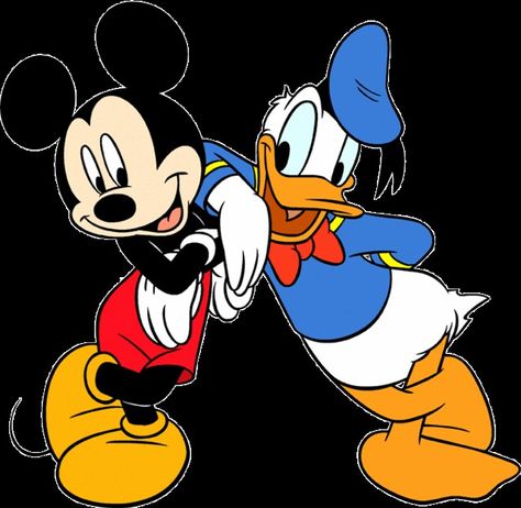 ... Mickey X Donald, 7 Nani, Mickey Mouse And Donald Duck, Mickey And Donald, Iconic Duos, Minnie Mouse Coloring Pages, Duck Illustration, Disney Best Friends, Mickey Mouse Donald Duck