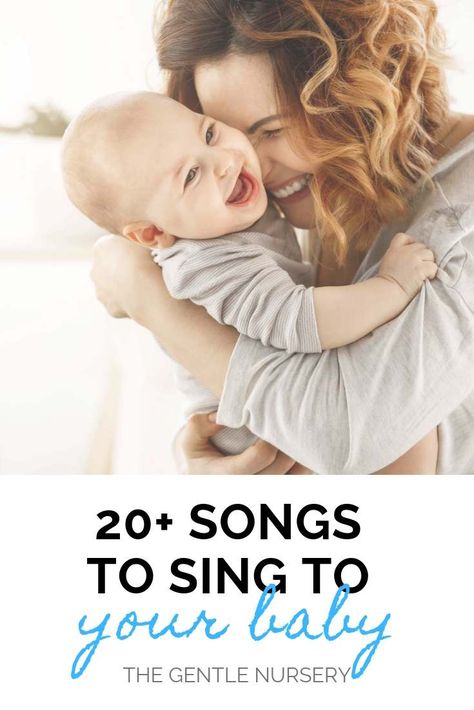 The 20+ Best Songs to Sing to Your Baby Infant Songs To Sing, Best Lullaby Songs, Baby Songs To Sing, Lullabies To Sing To Baby, Songs To Sing To Baby, Best Songs To Sing, Brain Development Activities, Videos For Babies, Songs For Babies