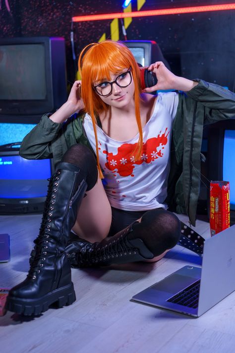 Futaba Sakura cosplay set | CarryKey Futaba Persona 5 Cosplay, Futaba Persona 5, Persona 5 Cosplay, Futaba Sakura, Sakura Cosplay, Persona 5, Persona, Quick Saves