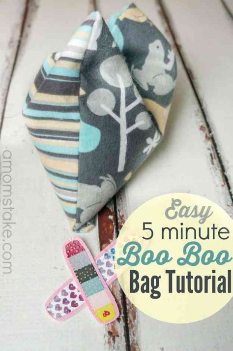 Sewing Projects for Kids | DIY Heating Pad Tutorial at http://diyjoy.com/quick-sewing-projects-diy-ideas Couture, Patchwork, Boo Bags, Diy Heating Pad, Homemade Gifts Diy, Boo Boo Bags, Diy Joy, Scrap Fabric Projects, Sewing Projects For Kids