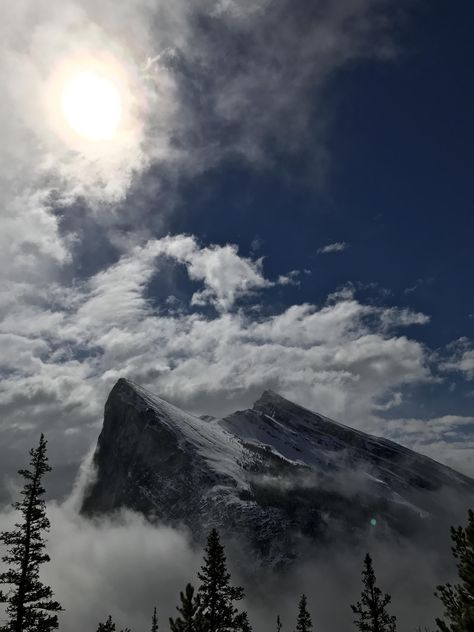 Raw unedited photo of Ha Ling Peak in Canmore Canada [OC][3024x4032] Nature, Raw Photos To Edit Nature, Raw Images For Editing, Canmore Canada, Raw Pictures, Raw Images, Unedited Photos, Raw Photo, Mountain Photography