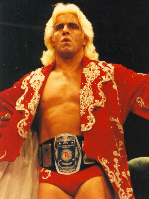 ric flair Nature, Nwa Wrestling, Jesse Ventura, World Championship Wrestling, Wrestling Posters, Watch Wrestling, Wwe Tna, Wrestling Stars, Wwe Legends