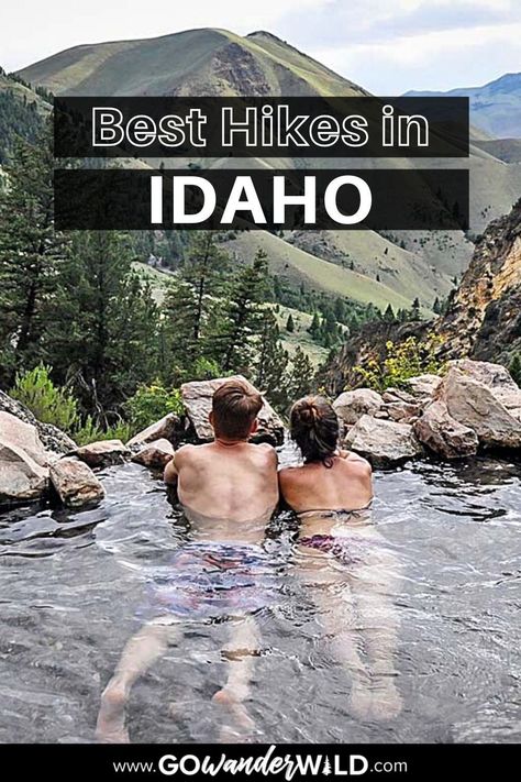 Often overshadowed by its much larger neighbors, Idaho is an incredible outdoor destination filled with dramatic mountain ranges, tons of hot springs, and unique volcanic-created landscapes. In this article, we’ve rounded up our top picks for the best trails for hiking in Idaho. places to travel | adventure travel | travel essentials Hiking Routes, Oregon Hiking Trails, Idaho Adventure, Sawtooth Mountains, Pacific Northwest Travel, Oregon Hikes, Washington Hikes, Hiking Map, Mountain Ranges