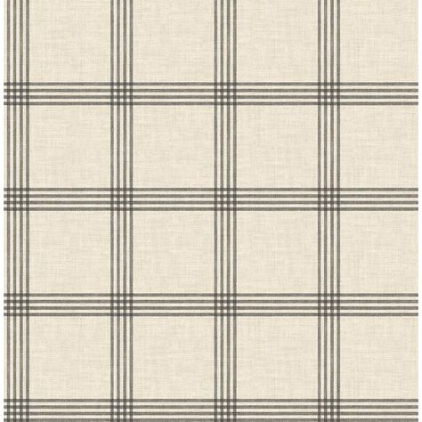 Masculin Wallpaper, Neutral Plaid Wallpaper, Plaid Wallpaper Bathroom, Beige And Black Wallpaper, Beige Plaid Wallpaper, Black And Beige Wallpaper, Black Plaid Wallpaper, White Plaid Wallpaper, Plaid Peel And Stick Wallpaper