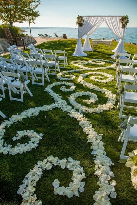 Wedding Reception Rooms, Lake Michigan Wedding, Campground Wedding, Michigan Wedding Venues, Yosemite Wedding, Lakeside Wedding, Deco Boheme, Lake Wedding, Wedding Aisle