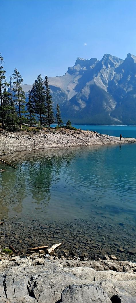 Beautiful Canada | Minnewanka lake Banff,Alberta Nature, Minnewanka Lake Canada, Lake Minnewanka Banff, Minnewanka Lake, Boards Of Canada, Banff Canada, Pretty Wallpapers Tumblr, Banff Alberta, Beautiful Canada