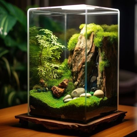 50 DIY Terrarium Ideas That Will Blow You Away – Planted Shack Terrarium Bedroom Ideas, How To Make A Water Terrarium, Artificial Terrarium Ideas, Bowl Terrarium Ideas, Japanese Terrarium, Indoor Terrarium Ideas, How To Make A Terrarium, Square Terrarium, Terrarium Room