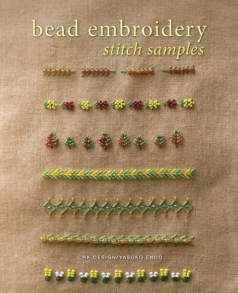 Silk Ribbon Embroidery, Mollie Makes, Bead Embroidery Tutorial, Embroidery Stitch, Bead Embroidery Patterns, Embroidery Book, Embroidery Stitches Tutorial, Pola Sulam, Sewing Embroidery Designs