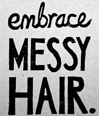 You are enough - messy hair and all. Beach Waves, Bohol, Embrace Messy Hair, Twisted Hair, Hair Quotes, Touching Quotes, The Embrace, Good Hair Day, Lino Print