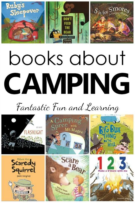 Camp Read A Lot Literacy Night, August Homeschool Themes, Camping Theme Literacy Activities, Library Camping Theme, Camp Theme Snacks, Camping For Preschool, Camping Theme For Toddlers, Camping Week Preschool, Camping Preschool Crafts