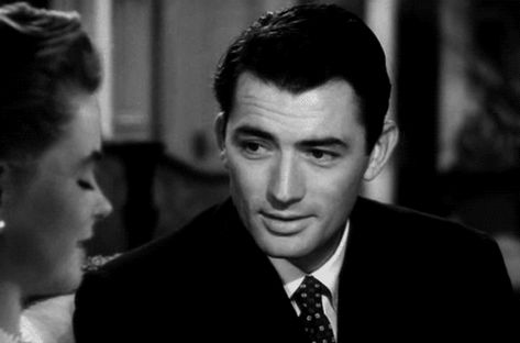 Amigurumi Patterns, Gregory Peck Gif, Man Gif, Old Hollywood Actresses, Gregory Peck, Classic Movie Stars, Best Boyfriend, Romance Movies, Golden Age Of Hollywood