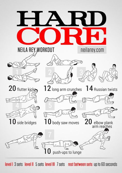 Hard Core Workout / Works: abs & core #fitness #workout #workoutroutine #fitspiration Hardcore Ab Workout, Core Workout For Beginners, Neila Rey Workout, Lichaamsgewicht Training, Neila Rey, Hero Workouts, Sixpack Workout, Hardcore Workout, Muscle Abdominal