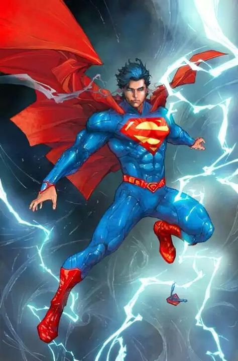 Superman by Kenneth Rocafort Superman Man Of Steel, Action Comics, Superman Art, Dc Comics Heroes, Superman Comic, Martian Manhunter, Dc Comics Superman, Superman Wonder Woman, Arte Dc Comics