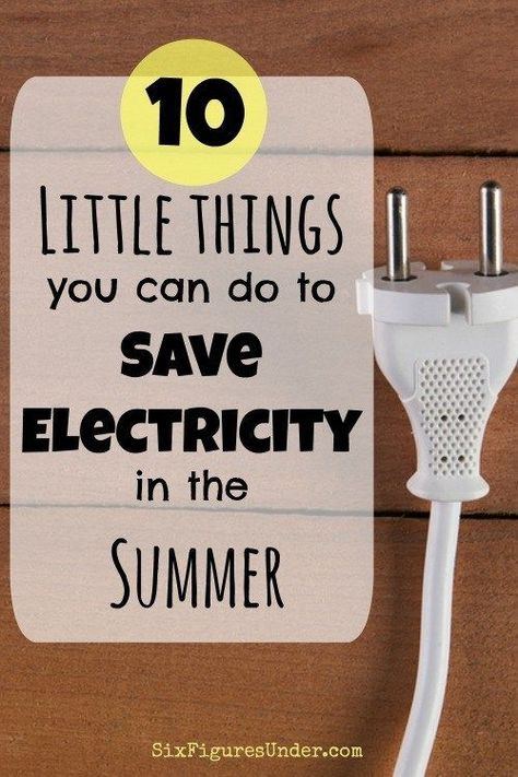 Save Electricity | Lower Electric Bill | Save Energy | How to Save Electricity in Summer Organized Finances, Budget Advice, Energy Saving Tips, Six Figures, Thrifty Thursday, Power Bill, Personal Finance Advice, Thrifty Living, Frugal Lifestyle