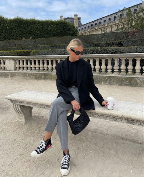 Paris Fall Outfits, Fall Aesthetic Fashion, Paris Aesthetic Fashion, Summer Europe Outfits, Chic Blazer Outfit, Style Inspo Winter, Fall Street Wear, 2022 Streetwear, Outfits Europe