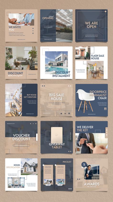 Get Instant Access to Premium Real Estate Instagram Post Templates that Will Help You to Dominate Social Media and The Whole Internet using Only Canva! Click to get the access now! Real Estate Graphic Design Creative, Real Estate Instagram Post Design, Real Estate Marketing Posts, Architecture Instagram Post, Architecture Social Media, Real Estate Social Media Posts Ideas, Social Media Post Real Estate, Real Estate Creative Ads, Luxury Social Media