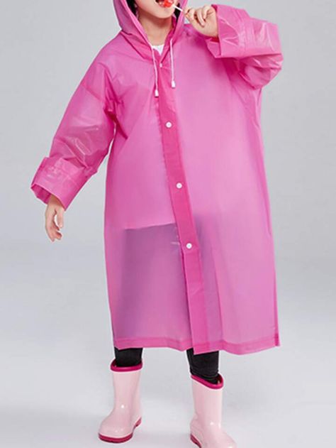 Kids Fashion, Rain Suits, Kid Life, Raincoat Kids, Pink Collar, Pink Collars, My Baby, One Piece, Rainbow