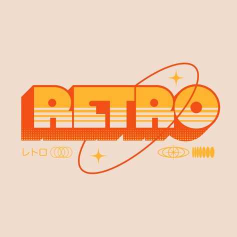 Lettering Series of popular logos with a retro look Retro Type Logo, Retro Logos Design, Retro Typography Logo, Modern Retro Design Graphics, Retro Modern Graphic Design, 80s Logo Design, Art Logo Ideas, Nostalgic Branding, Retro Design Poster