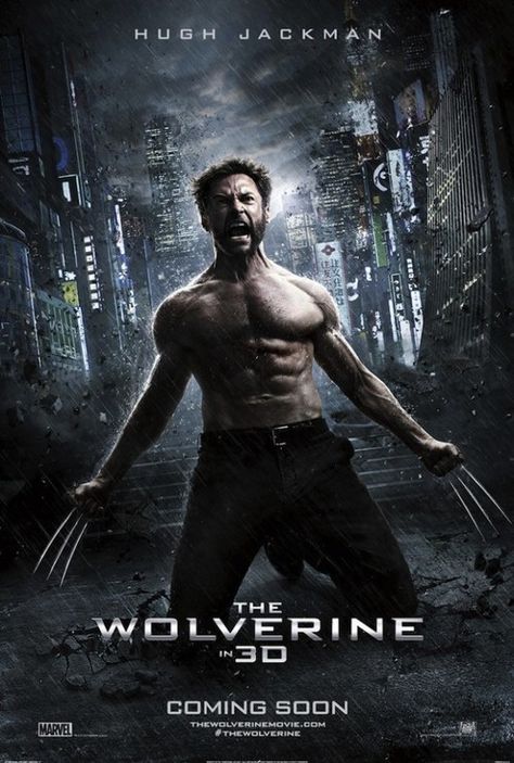 X-Men    -   The Wolverine Bradley Cooper Shirtless, Deadpool Movie Poster, Deliverance Movie, Wolverine Poster, Tao Okamoto, Guerriero Samurai, Wolverine Movie, Big Movie, Deadpool Movie