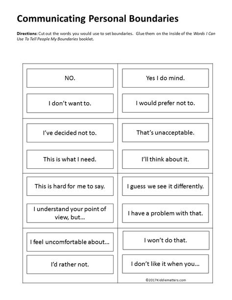 Ways to say no Emotion Games, Healthy Boundaries Worksheets, Setting Boundaries Worksheet, Boundaries Activities, Future Therapist, Boundaries Worksheet, Adolescent Therapy, Group Therapy Activities, Therapy Interventions