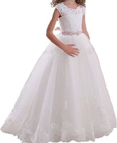 $69 CAN  Rosa Renata Girls' Lace Communion Dress Flower Girl Dress... https://www.amazon.ca/dp/B01KNV3XSG/ref=cm_sw_r_pi_dp_x_.tOdzbF4JAYJJ Blush Pink Long Dress, Dark Green Long Dress, Coral Long Dress, Girls First Communion Dresses, White Sash, Girls Communion Dresses, Embroidery Tulle, Long Green Dress, Velvet Party Dress