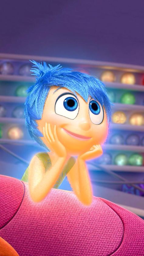 Joy from Inside Out Joy Inside Out Aesthetic, Joy From Inside Out, Luan Loud, Joy Inside Out, Movie Inside Out, Inside Out Characters, Disney Character Drawings, Princesas Disney Anime, Disney Inside Out