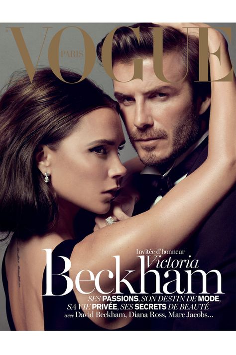 Victoria & David a Beckham for Vogue Paris dec-jan2014 cover1 Victoria Beckham Stil, Victoria Beckham Vogue, Viktoria Beckham, Style Victoria Beckham, Posh And Becks, Inspiration Photoshoot, Victoria And David, David And Victoria Beckham, Mode Editorials