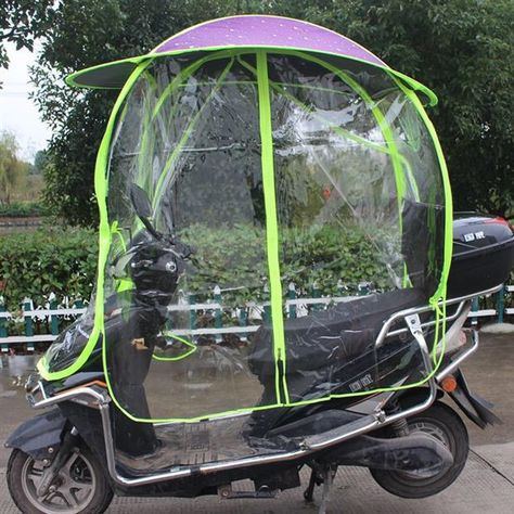 Full covered electric bike umbrella outdoor windproof sunshade cover motorcycle umbrella electric scooter umbrella for rain https://m.alibaba.com/product/62279482178/Full-covered-electric-bike-umbrella-outdoor.html?__sceneInfo={"cacheTime":"1800000","type":"appDetailShare"} Bike Umbrella, Fancy Umbrella, Umbrella Outdoor, Bicycle Trailer, Easy Cleaning Hacks, Rain Umbrella, Keep Out, Bike Repair, House Outside Design