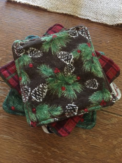 Christmas Flannel Sewing Projects, Scrap Flannel Projects, Sewing Projects With Flannel, Things To Make With Flannel Fabric, Flannel Crafts Projects Ideas, Flannel Scrap Projects, Flannel Ornaments, Flannel Sewing Projects, Flannel Crafts
