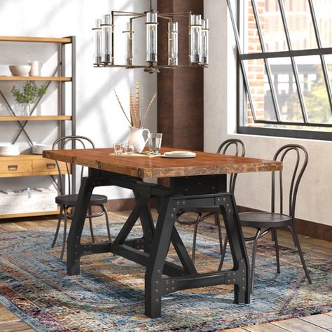 Essen, Sofa Chesterfield, Dining Room Industrial, Metal Base Dining Table, Dining Table Wood, Industrial Dining Table, Industrial Dining, Drop Leaf Dining Table, Trestle Dining Tables