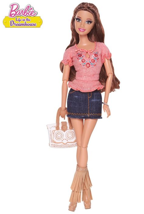 Teresa Barbie Outfits, Doll Barbie Fashion, Easy Barbie Outfit Ideas, Barbie Life In The Dreamhouse Dolls, Teresa Barbie Life In The Dream House, Barbie Teresa Doll, Barbie Life In The Dreamhouse Outfits, Theresa Barbie, Summer Outfit For Work