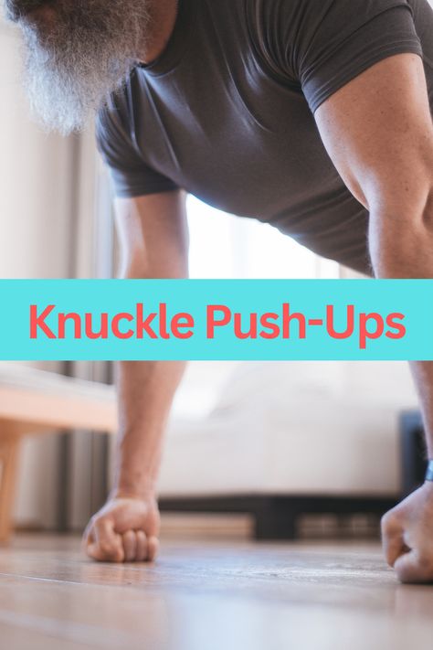 fist pushups Knuckle Pushups, Best Workout Machine, Forearm Muscles, Wrist Pain, Hips Dips, Hands In The Air, Chest Muscles, Certified Personal Trainer, Push Ups