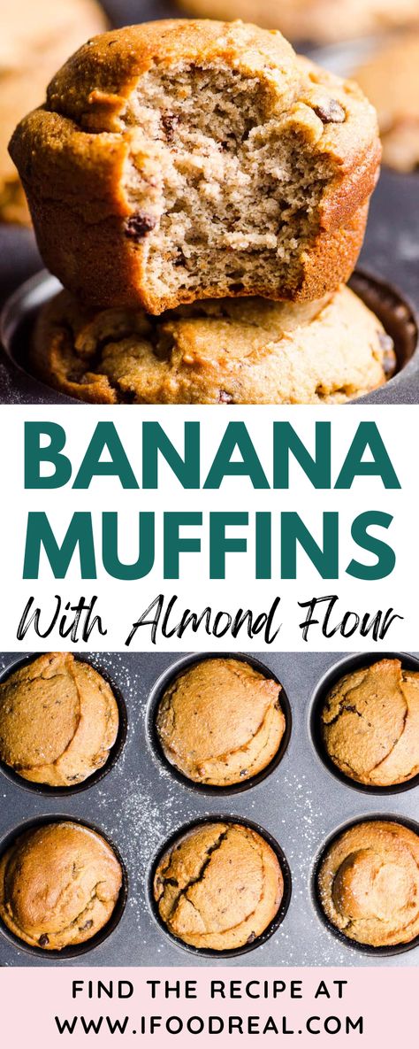 Paleo Banana Muffins Almond Flour, Healthy Low Carb Banana Muffins, Sweet Potato Muffins With Almond Flour, Almond Flour Muffins Low Carb, Banana Muffins Almond Flour Recipe, Healthy Banana Muffins No Flour, Low Carb Mini Muffins, What Can You Make With Almond Flour, Banana Protein Muffins Almond Flour