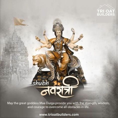 May the blessings of Maa Durga be always with you . . HAPPY NAVRATRI . . . . . . 🌐 www.trioatbuilders.com Cont For More Info Dm :- @tri_oat_builders @gurgaonproperty_updates @dogra_reals_sales @realtor_sandeep 📞 :- 9990993087 • 7530939001 #today #thisisyourtime #grab #opportunity #to #build #your #tomorrow #yourfuture #dream #truefacts #create #yourdream #controller #fulfillyourdreams #withme #trioatbuilders #trioatbuildersstaff #trioatbuildersrealtor #trioatbuildersgurgaon #trioatbuildersclub Navratri Image Hd, Navratri Greetings, Navratri Wallpaper, Happy Navratri Wishes, Chaitra Navratri, Navratri Wishes, Diwali Pictures, Navratri Festival, Happy Navratri Images