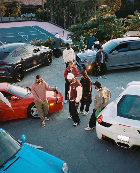 Big Sean, Car Film Photography, Larry June Aesthetic, Street Racing Aesthetic, Homies Aesthetics, Larry June, Tom Y Jerry, Watch Your Back, Luxury Lifestyle Dreams