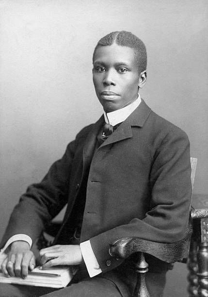 Portrait Of Paul Laurence Dunbar Portrait of American poet Paul Laurence Dunbar (1872 - 1906), late 19th century. (Photo by Anthony Barboza/Getty Images) Paul Laurence Dunbar, Musical Lyrics, African American Poets, Black Poets, Black Literature, Black Experience, African American History Facts, Black Writers, The Caged Bird Sings
