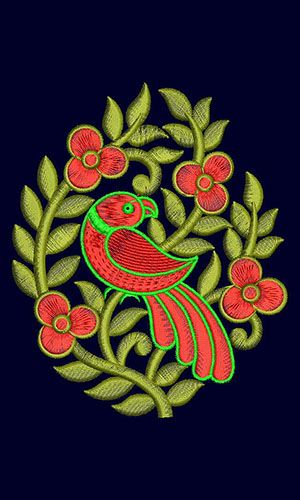 Tela, Patchwork, Parrot Embroidery Design Patterns, Parrot Hand Embroidery Design, Karthana Work Design, Machine Aari Embroidery Design, Parrot Aari Work Designs, Manipuri Embroidery Motifs, Wilcom Embroidery Design