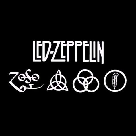 The Four Led Zeppelin Symbols, Explained - Extra Chill Led Zepplin Tattoo, Led Zeppelin Album Covers, Led Zeppelin Symbols, Led Zeppelin Wallpaper, Led Zeppelin Logo, Led Zeppelin Albums, Led Zeppelin Art, Led Zeppelin Poster, Zeppelin Art