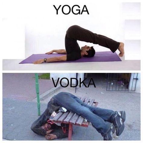 drinking meme 020 yoga vs vodka Vodka Meme, Vodka Humor, Drunk Memes, Couple Quotes Funny, Drunk Humor, Funny Relationship Memes, Funny Relationship Quotes, Funny Couples, Memes Humor