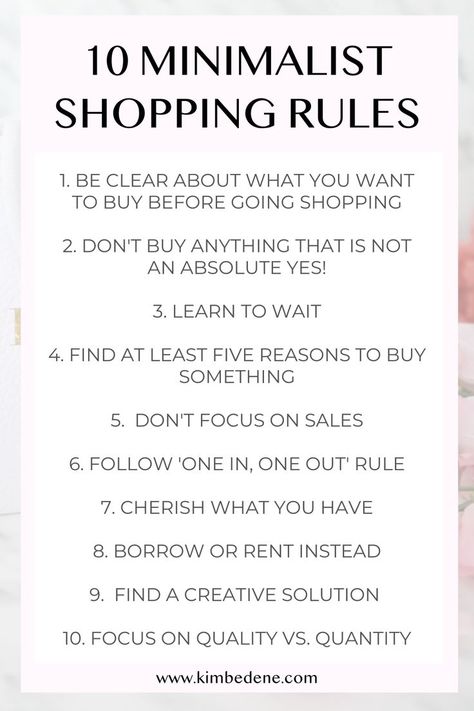 Shopping, if done for the right reasons, is completely fine and can be really enjoyable and we don’t need to punish ourselves for wanting new things. But what we need to do is to learn how to shop smarter so that we buy things we’ll use and love, that's why I made a list of 10 minimalist shopping tips on how to help you stop impulse buying forever. Organisation, Stop Impulse Buying, Minimalist Shopping List, How To Shop, Stop Shopping Tips, What To Do Instead Of Shopping, Shopping Tips Clothes, How To Stop Being A Shopaholic, How To Stop Impulse Buying