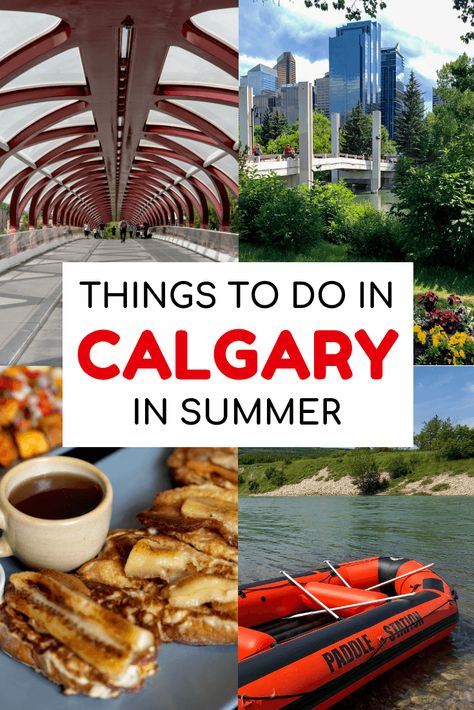 Things to do in Calgary, Alberta in the summer Things To Do In Calgary Canada, Alberta Summer, Things To Do In Calgary, Banff Trip, Travel Alberta, Summer Canada, Jasper Canada, Canada Summer, Alberta Travel
