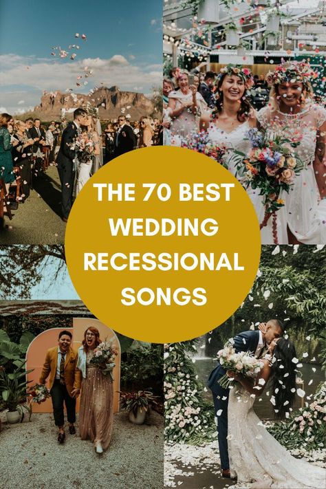 Recessional Wedding Songs Upbeat, Ceremony Exit Songs, Wedding Exit Songs, Wedding Recessional Songs, Processional Wedding Songs, Wedding Recessional, Country Wedding Songs, Recessional Songs, Wedding Ceremony Songs