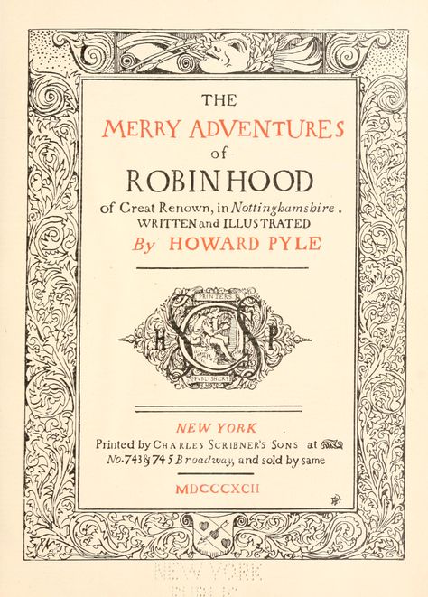 The merry adventures of Robin Hood : of great renown in Nottinghamshire Hooded Man, Hood Books, Howard Pyle, Dance Stuff, Sherwood Forest, Book Festival, American Illustration, Online Books, Everyday Art